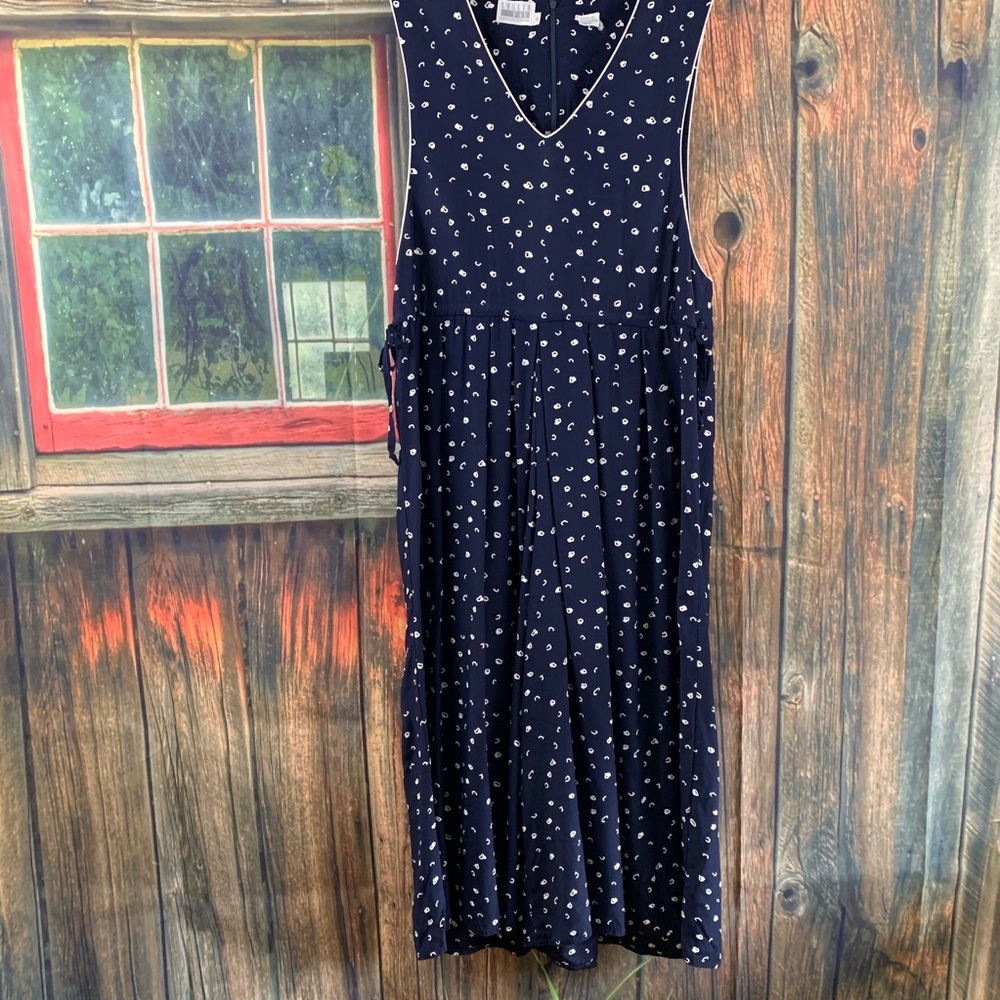 Leslie Fay Sleeveless Vintage Jumpsuit